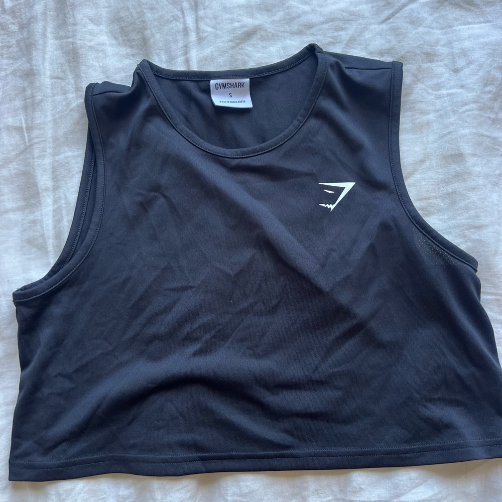 Workout black muscle tank